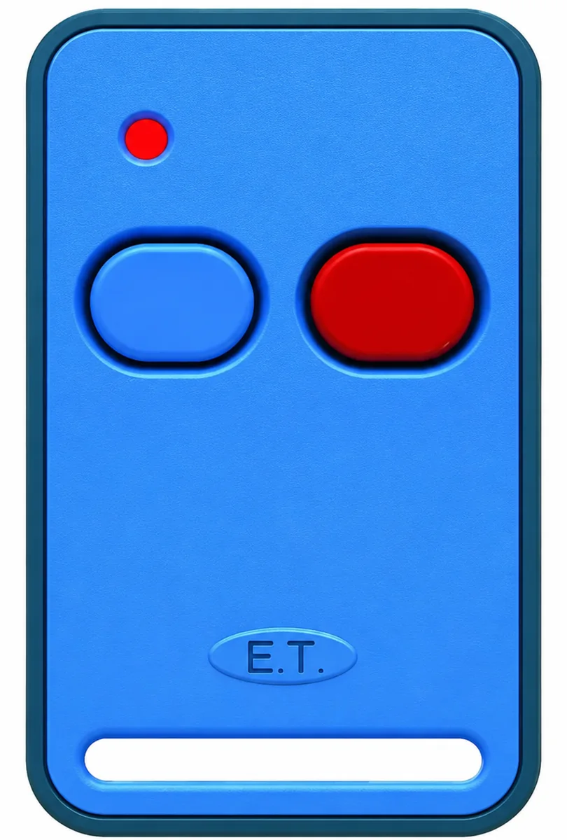 Nice ET-Blu Mix two-button blue remote control